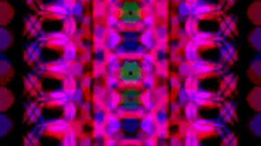 Warp kromu fraktal renkli arka planı tekrarlıyor. 2B biçimlendirme soyut deseni