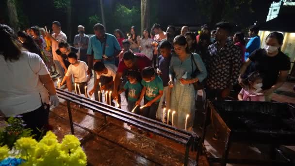 Bukit Mertajam Penang Μαλαισία Ιουλ 2023 Προσευχή Αργής Κίνησης Γύρω — Αρχείο Βίντεο