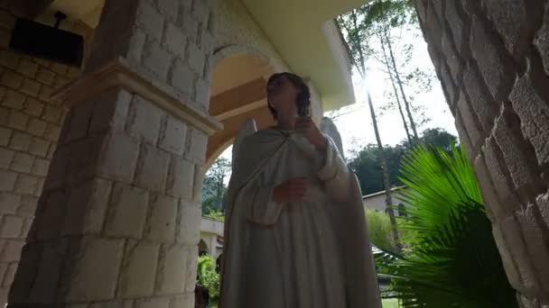 Bukit Mertajam Penang Malezya Haziran 2023 Minor Basilica Anne Kanat — Stok video