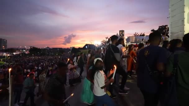 Bukit Mertajam Penang Malaisie Juil 2023 Les Dévots Allument Des — Video