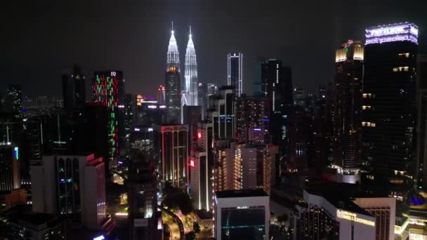 Bukit Bintang Kuala Lumpur Malaysia 2023 Luftaufnahme Der Skyline Von — Stockvideo
