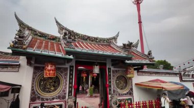 Bandar Hilir, Melaka, Malezya - 2005-2024 arası: Cheng Hoon Teng Tapınağı boyunca sinemalı süzülüş