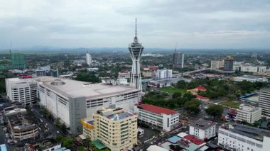 Alor Setar, Kedah, Malaysia - Jan 07 2024: City with Alor Setar tower in the