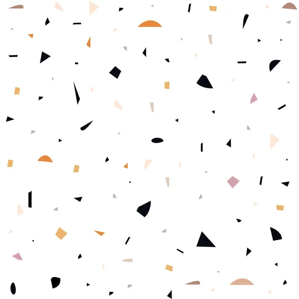 抽象的な有機的な形 現代的なコラージュスタイル パステルカラーのシームレスなパターンの背景 — ストックベクタ