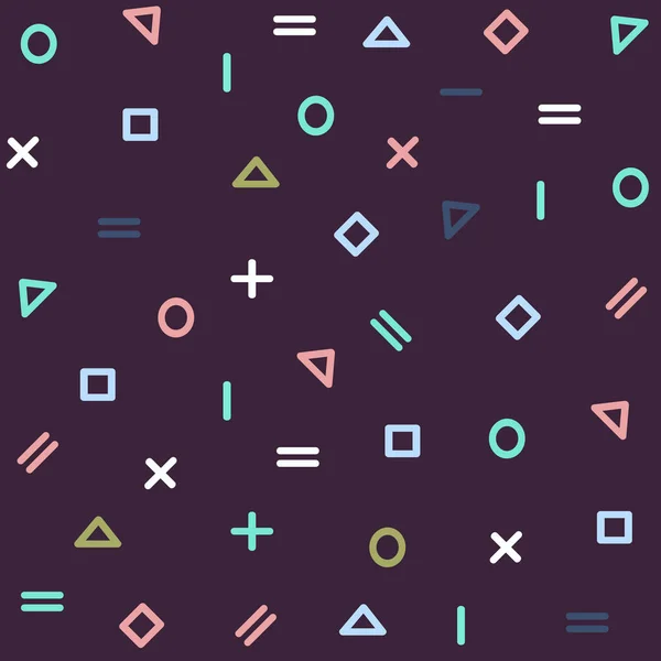 Muster Geometrische Vektortextur Hintergrund — Stockvektor