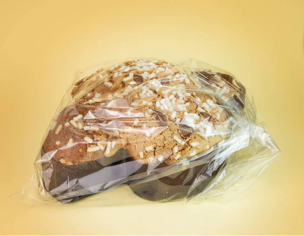 Sweet Easter Cake Called Colomba Made Almond Sugar — Stock Photo, Image