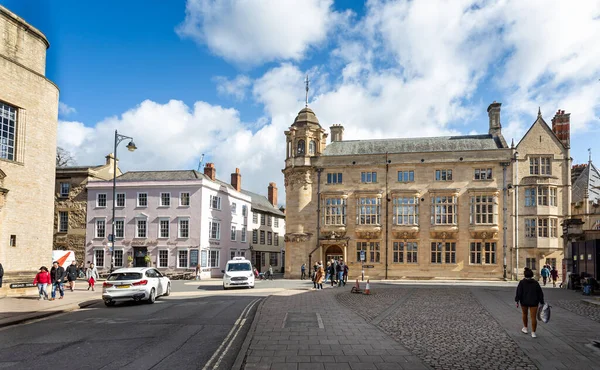 Old Indian Institue Building Broad Street Oxford Oxfordshire Ηνωμένο Βασίλειο — Φωτογραφία Αρχείου