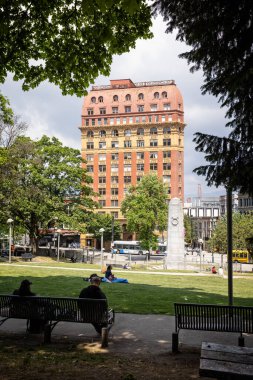 Vancouver, British Columbia, Kanada 'daki Dominium Binası 30 Mayıs 2023