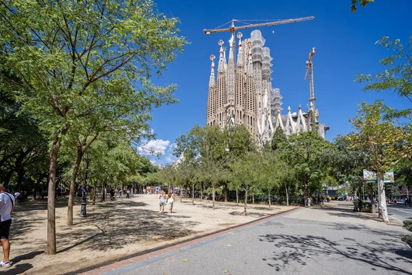 バルセロナのサグラダファミリアバシリカ スペイン 2023 — ストック写真