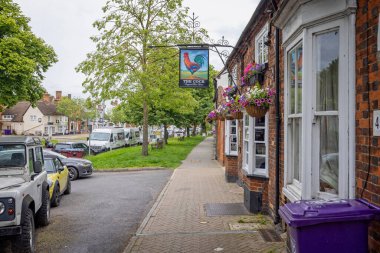 13 Haziran 2024 'te İngiltere, Baldock, Hertfordshire' daki Cock Bar 'da.
