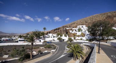 Lagomar, Omar Sharif 'in Lanzarote' deki evi 8 Şubat 2025 'te İspanya' nın Lanzarote kentindeki Nazaret kentindeki volkanik kayalara oyulmuş.