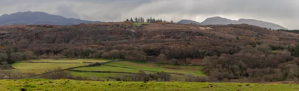 Landscape Ireland Spring Green Fields Hills — Stock Photo, Image