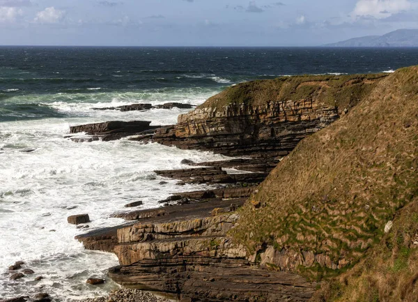 Wybrzeże Donegal Stony Irlandia Dzika Droga Atlantycka — Zdjęcie stockowe