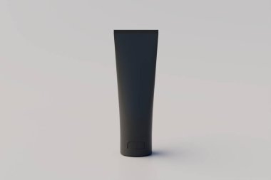 Cosmetic Cream Tube Packaging Multiple Tubes Mockup. 3D Illustration