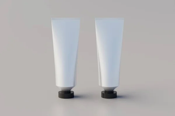 Plastik Alüminyum Kozmetik Boya Çoklu Tüplü Model. 3B Hazırlama