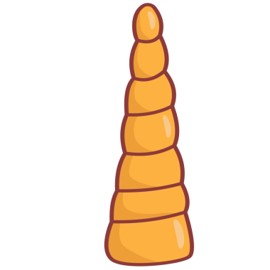 Sihirli tek boynuzlu at.