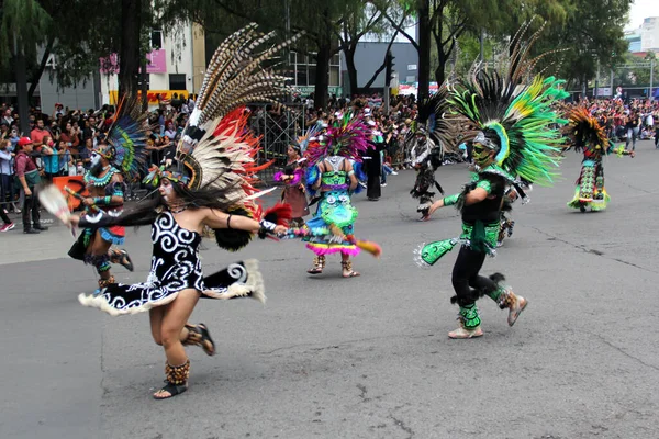 Ciudad Mexico Meksika Ekim 2022 Meksika Kültürünün Zenginliğini Geleneklerini Kutlamak — Stok fotoğraf