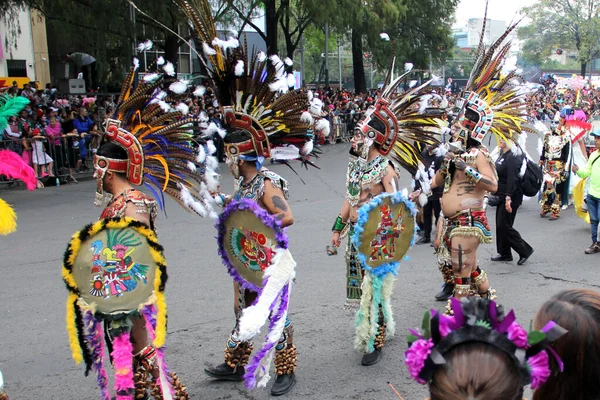 Ciudad Mexico Meksika Ekim 2022 Meksika Kültürünün Zenginliğini Geleneklerini Kutlamak — Stok fotoğraf