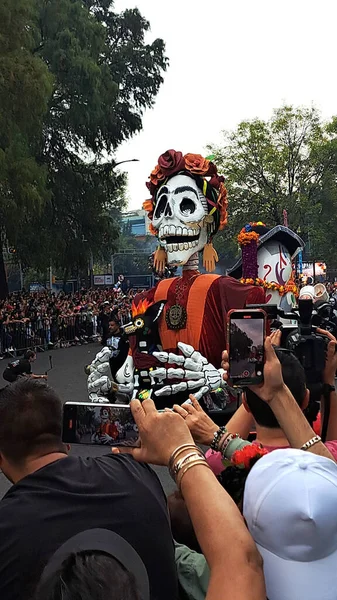 Mexico City Meksyk Października 2022 Dzień Zmarłych Okazji Bogactwa Meksykańskiej — Zdjęcie stockowe