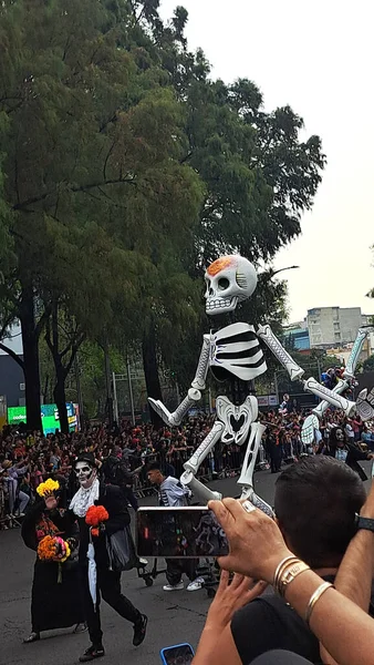 Mexico City Meksyk Października 2022 Dzień Zmarłych Okazji Bogactwa Meksykańskiej — Zdjęcie stockowe