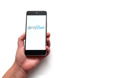 Mexico City, Mexico - 9 Kasım 2022: OnlyFans, Meksika 'nın en popüler uygulamalarından biri haline gelen, özel içerik için bir abonelik platformu olan bir uygulama.