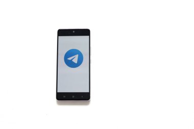 Mexico City, Mexico - 9 Kasım 2022: Telgraf Premium Mesaj Uygulaması Bir Milyon Aboneliği Aştı, Sosyal Medya Aboneliğinin Başarısı Planı