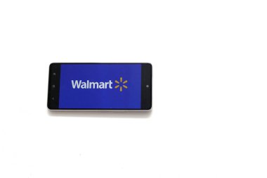 Mexico City, Mexico - Nov 9 2022: Walmart Mexico Supermarket optimizes its mobile application to reach more customers who shop online