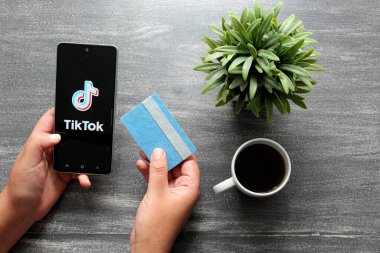 Mexico City, Mexico - Nov 9 2022: TikTok for Business in Mexico offers brands, agencies and entrepreneurs innovative tools to consolidate their digital presence and grow their businesses