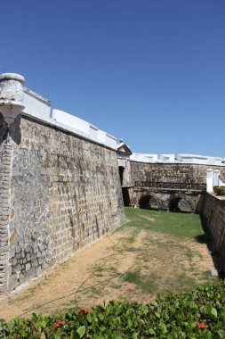 Acapulco, Guerrero, Meksika - 28 Nisan 2023 San Diego Kalesi korsanlardan, Bağımsızlıktan, İkinci Fransız müdahalesinden ve Meksika Devriminden korunan bir deniz kuvvetleridir.