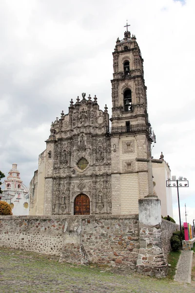 Tepotzotlan State Mexico Jul 2023 Magical Mexican Town Colonial Street — 스톡 사진