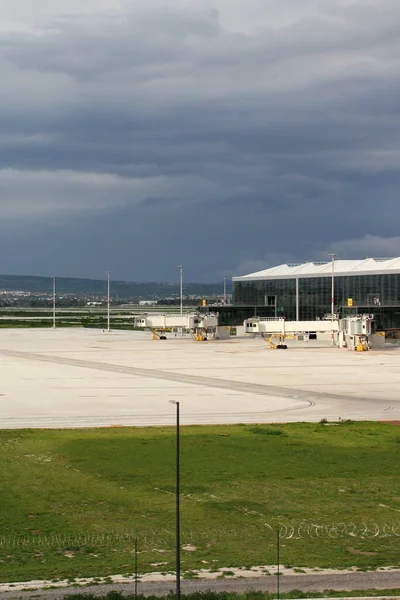 メキシコ メキシコ 2023年7月28日 ザンプンゴに位置するサンタ ルシア軍事基地は現在 フェリペ ロサンゼルス国際空港Aifaとなっている — ストック写真