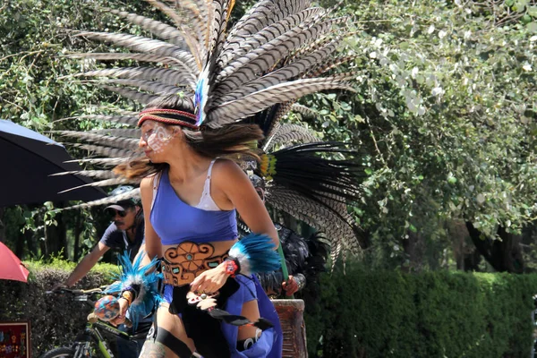 Мехіко Серпня 2023 Року Зразок Доіспаномовного Танцю Пісень Столиці Країни — стокове фото