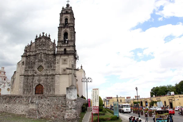 Stan Meksyk Meksyk Lipca 2023 Świątynia San Francisco Javier Barokowa — Zdjęcie stockowe