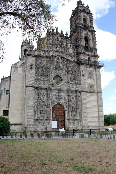 State Mexico Mexico July 2023 Temple San Francisco Javier Baroque — Stock Photo, Image