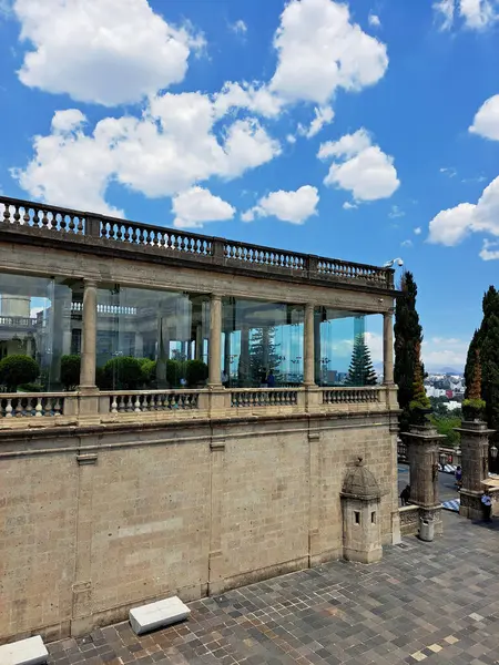 メキシコシティ 2023 国立歴史博物館は メキシコの歴史の記憶を保持するサイトです それはカプルテペク城にあります — ストック写真