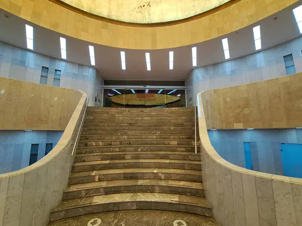 Mexico City, Mexico - 2 Ağustos 2023: Meksika görsel sanatların önemli bir koleksiyonuna ev sahipliği yapan CDMX Modern Sanatlar Müzesi