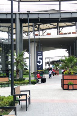 Zumpango, Meksika Eyaleti, Meksika - 26 Ekim 2024: Santa Lucia Askeri Hava Üssü, Felipe Angeles Uluslararası Havalimanı AIFA 'ya dönüştürüldü.