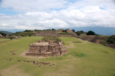 Monte Alban, Meksika 'nın Oaxaca kentindeki bir dağın tepesinde yer alan önemli bir Zapotec şehri ve kültür merkezidir.