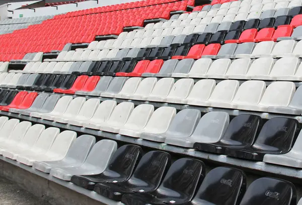 Mexico City, Mexico - 16 Ağustos 2015: Azteca Stadyumu veya Mexico City 'deki Banorte sahası, Amerika futbol takımının ve Meksika milli takımının evi