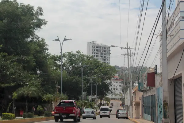 Acapulco, Guerrero, Meksika - 27 Mayıs 2025: Acapulco, Guerrero, Meksika 'daki Caleta ve Caletilla sahilleri