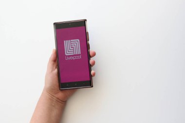 Mexico City, Mexico - 22 Şubat 2025: Liverpool Pocket Mağazası uygulaması ve web sitesi internet üzerinden alışveriş için bir mobil uygulamadır.