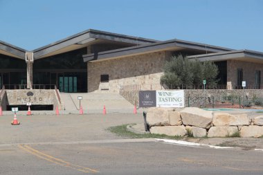 Ensenada, Baja California, Meksika - 18 Aralık 2025: Valle de Guadalupe, Baja California 'daki Şarap ve Şarap Müzesi