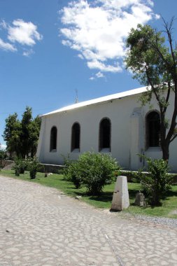 Parras, Coahuila, Meksika - 28 Temmuz 2025: Parras Vadisi, Coahuila 'daki Casa Madero şaraphanesinden Hacienda San Lorenzo