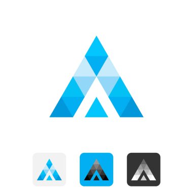 Temiz ve modern logo şablonu