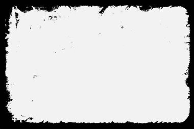 Grunge vektör dokusunu beyaz arkaplanda izole et