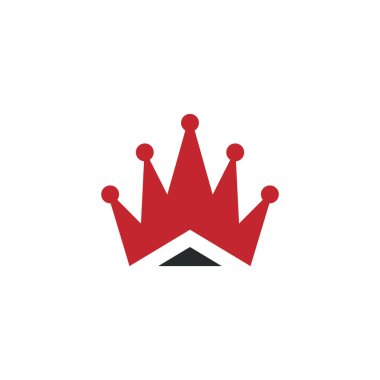 Crown logo icon design template element vector eps