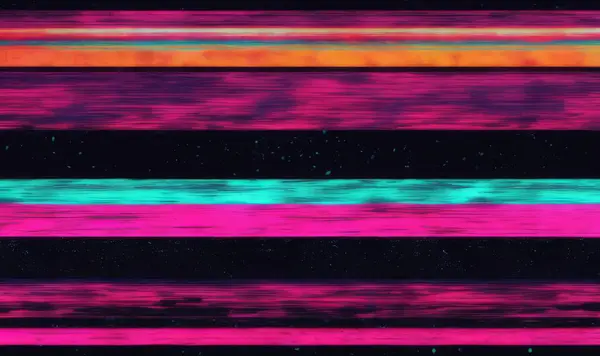 VHS efekti, grunge film dokusu üzerindeki beyaz sesi taklit eden bileşimi örtüyor