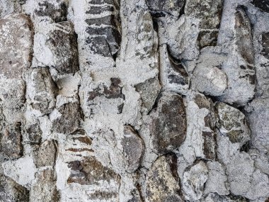 Texture of a stone wall, Old castle stone wall texture background