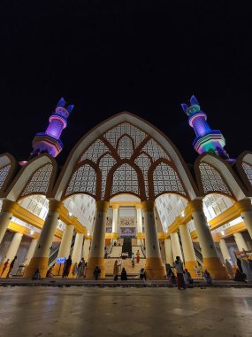 Hubbul Wathan Mosque, Islamic Centre of West Nusa Tenggara, Lombok clipart