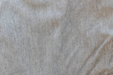 Örgü detaylarıyla gri kumaş dokusu